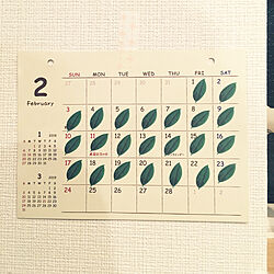 キッチン/シール/時短家事/カレンダーのインテリア実例 - 2019-02-23 22:58:04