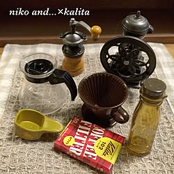 玄関/入り口/コーヒータイム/kalita/ガチャガチャ/niko and…　のインテリア実例 - 2016-02-10 18:54:41