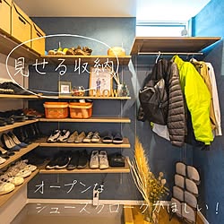 木造注文住宅/人生の景色を変えよう/玄関/玄関収納/アクセントクロス...などのインテリア実例 - 2021-12-23 16:29:33