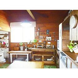 部屋全体/DIY/木の家/緑のある暮らし/板壁...などのインテリア実例 - 2016-04-04 14:25:33
