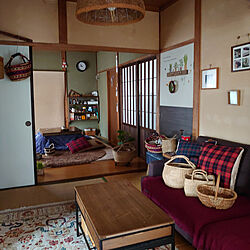 部屋全体/古い家を楽しむ/和室/IKEHIKO/コタツはカバー掛けてます...などのインテリア実例 - 2022-10-24 10:44:33