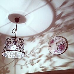 壁/天井/照明/IKEA/時計のインテリア実例 - 2013-11-06 23:23:52