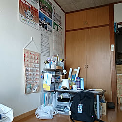 部屋全体/1K ひとり暮らし/汚部屋からの脱出/汚部屋をどうにかしたい/1K 1人暮らし...などのインテリア実例 - 2019-08-14 16:35:22