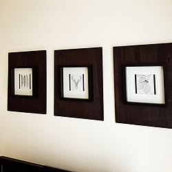 壁/天井/IKEA/DIY/アート/アートパネルのインテリア実例 - 2017-03-21 13:52:55
