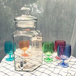 机/IKEA/プラスチック製コップ/コストコ/果実酒とか入れたい...などのインテリア実例 - 2017-03-16 10:25:03