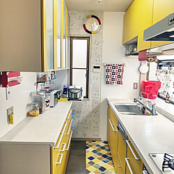 キッチン/LIXIL/DIY/手作り/黄色のキッチン...などのインテリア実例 - 2022-02-01 12:15:58