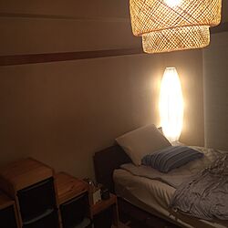 ベッド周り/IKEA/照明/和室改造のインテリア実例 - 2016-05-22 19:58:59