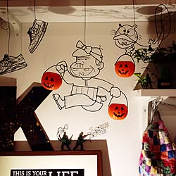 机/ハロウィン/ワイヤークラフト/IKEA/100均...などのインテリア実例 - 2014-10-22 20:32:50