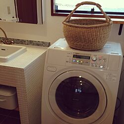 バス/トイレ/かご/ドラム式洗濯機のインテリア実例 - 2014-04-13 06:58:45