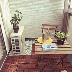 庭/カフェ風/観葉植物/IKEA/玄関/入り口のインテリア実例 - 2021-02-14 14:08:20