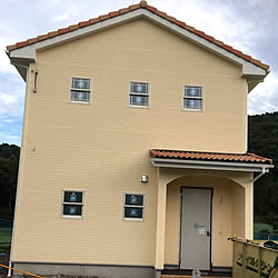 部屋全体/建築中の一枚/かわら屋根/ユニバーサルホーム/ALC外壁材...などのインテリア実例 - 2017-09-07 22:50:58