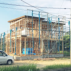 部屋全体/上棟式はしませんが…/建前/棟上げ/上棟のインテリア実例 - 2018-07-30 23:16:41