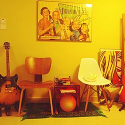 部屋全体/Eames Chair/Muji/Washburn guitar/Fender...などのインテリア実例 - 2014-11-09 21:32:50