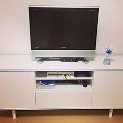 リビング/ふたり暮らし/IKEAのテレビ台/IKEAのインテリア実例 - 2016-05-04 15:35:25
