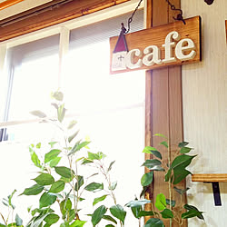 壁/天井/カフェ風を目指して♪/フォロー＆いいね！ありがとうございます☆/プロフィールからminneいけます/ステンドグラス...などのインテリア実例 - 2017-08-10 07:48:30