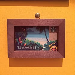 バス/トイレ/かべがみや本舗さん/スタバ/セリア/HAWAIIのインテリア実例 - 2015-02-25 07:26:57