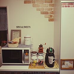 棚/コーヒーコーナーのインテリア実例 - 2016-03-24 21:36:54