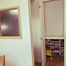 室内窓/目隠しカーテン/こどもちゃれんじ/IKEA/二階リビング...などのインテリア実例 - 2020-10-01 10:14:15