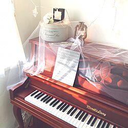 リビング/楽譜の元版/ピアノのインテリア実例 - 2017-01-15 16:24:52