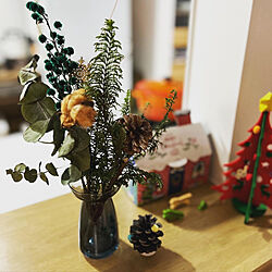 ディスプレイ/クリスマス/Aoyama Flower Market/ドライフラワー/キッチンのインテリア実例 - 2022-12-20 19:08:33