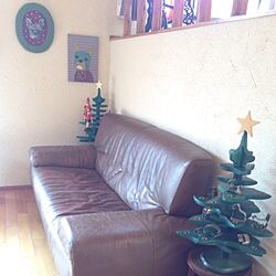部屋全体/クリスマスツリー/ソファのインテリア実例 - 2013-12-08 14:52:43