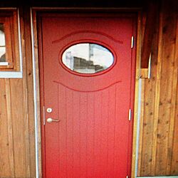 玄関/入り口/スウェーデン木製断熱玄関ドア/北欧/木製サッシ/木の外壁...などのインテリア実例 - 2015-03-20 13:12:14