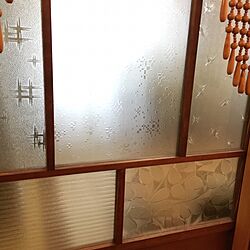 部屋全体/昭和レトロ/型ガラス/古いガラス/古道具のインテリア実例 - 2016-12-10 17:21:04