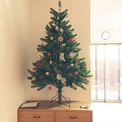 棚/フィンランド雑貨/クリスマスツリー150cm/プラスティフロアのインテリア実例 - 2016-11-05 14:42:47