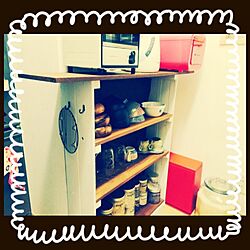 キッチン/DIY/食器/すのこリメイク棚のインテリア実例 - 2014-02-21 10:11:09