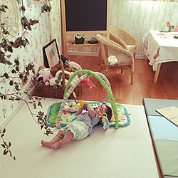 部屋全体/IKEA/こどもと暮らす。/赤ちゃんのいる暮らしのインテリア実例 - 2018-12-07 14:20:30
