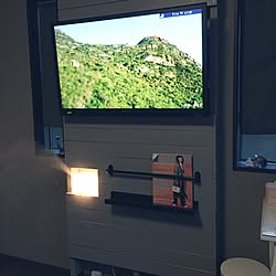 ベッド周り/アロマディフューザー/テレビ壁掛け風/DIY/ディアウォール...などのインテリア実例 - 2016-05-07 18:58:26