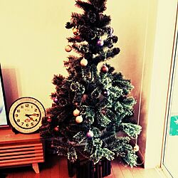 リビング/ダイソー/クリスマスツリーのインテリア実例 - 2014-11-21 16:55:56