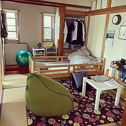 Yogibo/高校生男子の部屋/和室/無印良品/IKEA...などのインテリア実例 - 2022-05-04 16:40:27