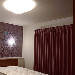 ベッド周り/照明/シモンズベッド/紫の部屋/壁紙...などのインテリア実例 - 2020-09-06 23:05:28