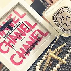 ベッド周り/キャンドル/パール/CHANEL/CHANEL風...などのインテリア実例 - 2015-09-10 15:45:23