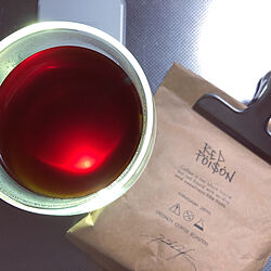 redpoison coffee/not black bud red/コーヒー/ハンドドリップのインテリア実例 - 2020-09-12 21:27:53