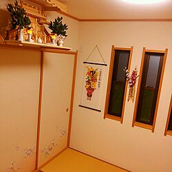 部屋全体/青森/ねぶた/掛け軸風/癒し...などのインテリア実例 - 2017-04-11 23:41:56