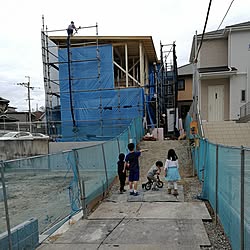 玄関/入り口/マイホーム建築中/マイホーム記録/旗竿地の家のインテリア実例 - 2017-02-07 11:36:29