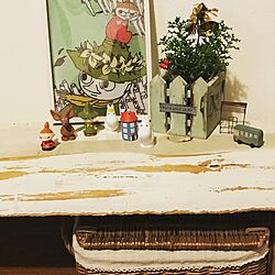 ベッド周り/一枚板白ペンキからのヤスリ/DIY/観葉植物のインテリア実例 - 2016-12-21 01:22:46