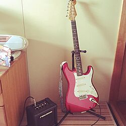部屋全体/ギターのある部屋のインテリア実例 - 2016-07-18 17:45:53