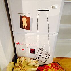 リビング/冷蔵庫周り/アートのインテリア実例 - 2013-10-08 21:57:05