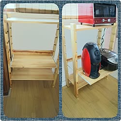 キッチン/旦那はんＤＩＹ/DIY/ラック DIY/DIY棚...などのインテリア実例 - 2016-06-30 16:17:04