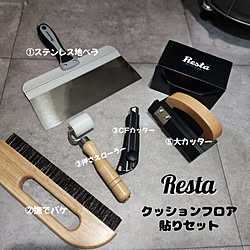 バス/トイレ/クッションフロア/インダストリアルインテリア/現状復帰/賃貸DIY...などのインテリア実例 - 2022-12-28 22:28:32