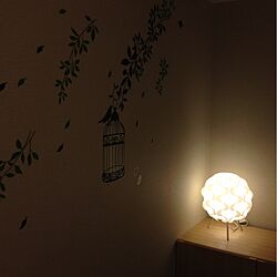 ベッド周り/IKEA/照明/夜のインテリア実例 - 2013-04-26 21:00:11