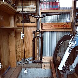 壁/天井/Garage/ガレージ/MTB/自転車...などのインテリア実例 - 2017-04-09 16:29:01