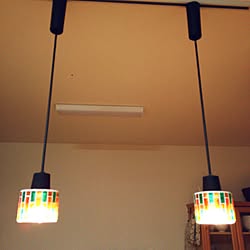 壁/天井/ステンドグラス照明/LEDライトのインテリア実例 - 2016-02-06 18:44:05