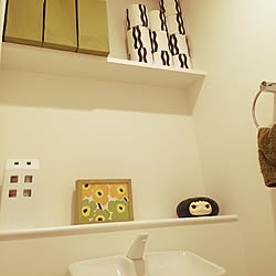 バス/トイレ/北欧/IKEA/みどりちゃん/マリメッコ...などのインテリア実例 - 2015-05-19 18:27:33