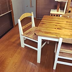 リビング/ハンドメイド/手作り/木工DIY/椅子DIYのインテリア実例 - 2017-05-05 09:26:50