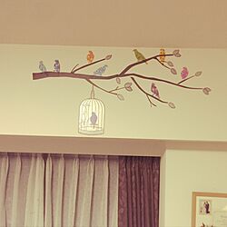 壁/天井/カフェ風/マンション暮らし/すきなものに囲まれた暮らしのインテリア実例 - 2017-04-13 19:56:59