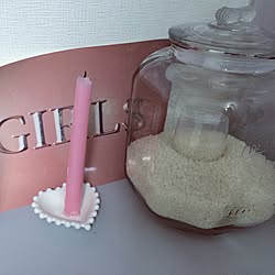 girls/部屋全体/Candle/お米/Pink...などのインテリア実例 - 2016-01-11 16:17:18